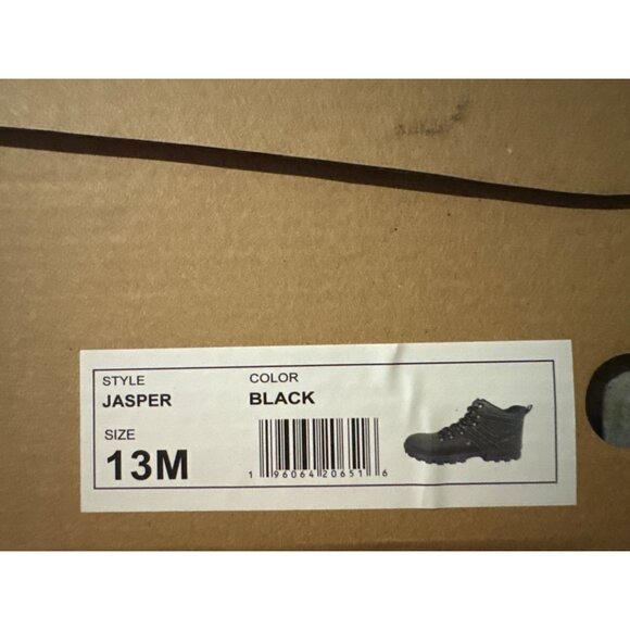 Weatherproof Vintage Mens Black Jasper Lace-up Hiking Boots, Size 13, NIB - Picture 4 of 4